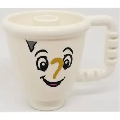  Duplo Figure, Disney Princess, Chip Potts (Duplo Utensil Cup with Stud Inside) (6212893)