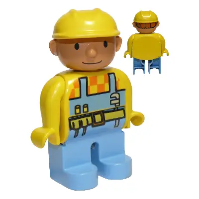  Duplo Figure, Male, Bob the Builder (4157101)