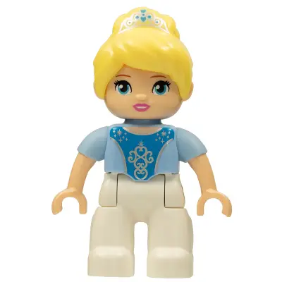  Duplo Figure Lego Ville, Disney Princess, Cinderella, Tiara