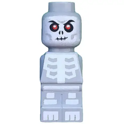 Microfigure Ninjago Skeleton Light Bluish Gray (4615582)