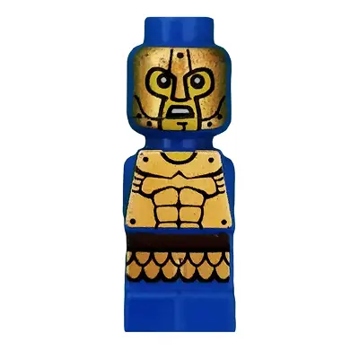  Microfigure Mini Taurus Gladiator Blue