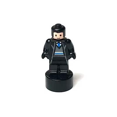  Ravenclaw Student Statuette / Trophy #1, Black Hair, Light Nougat Face