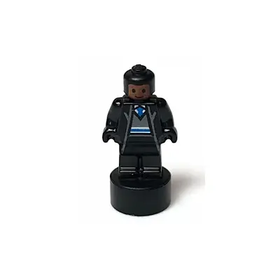  Ravenclaw Student Statuette / Trophy #3, Black Hair, Reddish Brown Face