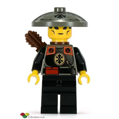  Dragon Fortress Guard - Conical Helmet, Quiver