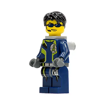  Agent Chase - Dual Sided Head, Neck Bracket