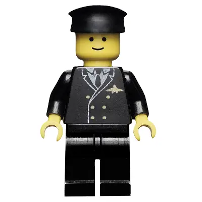  Airport - Pilot, Black Legs, Black Hat