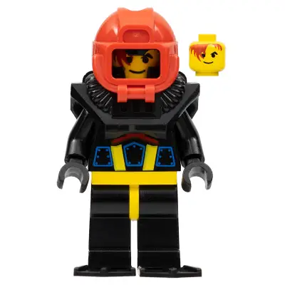  Aquashark 1 with Black Flippers