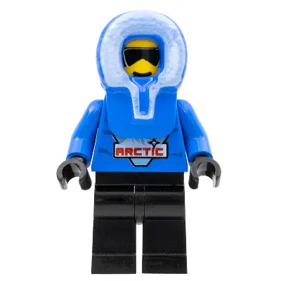  Arctic - Blue, Blue Hood, Black Legs