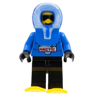  Arctic - Blue, Blue Hood, Black Legs, Snowshoes