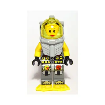  Atlantis Diver 5 - Samantha Rhodes - With Yellow Flippers and Trans-Yellow Visor