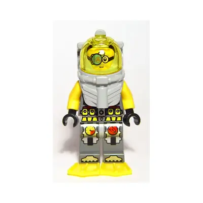  Atlantis Diver 7 - Brains - With Yellow Flippers and Trans-Yellow Visor