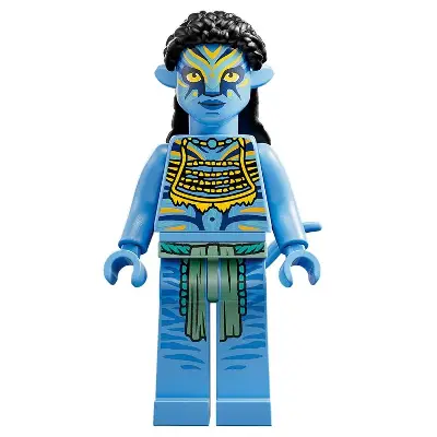  Neytiri - Yellow Armor and War Paint