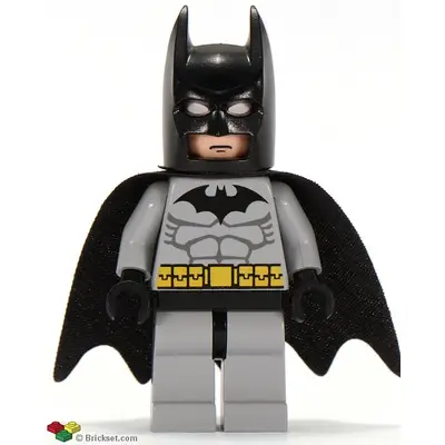  Batman - Light Bluish Gray Suit, Black Mask