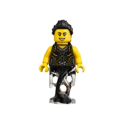  Vampire's Bride - Black Dress, Ghost Legs, Black Hair