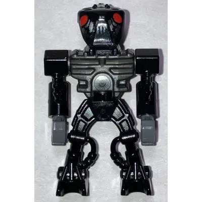  Bionicle Mini - Barraki Mantax (Pearl Dark Gray Torso)