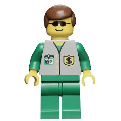  Bank - Green Legs, Brown Male Hair