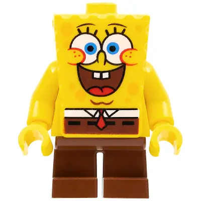  SpongeBob - Large Grin and Black Eyebrows