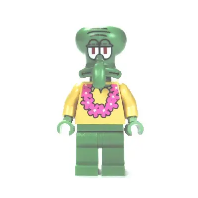  Squidward - Pink Lei