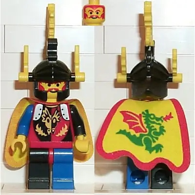  Dragon Knights - Dragon Master, Yellow Plumes, Dragon Cape