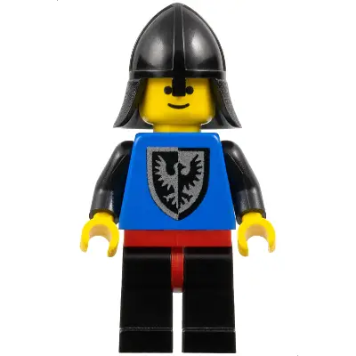  Black Falcon - Black Legs with Red Hips, Black Neck-Protector