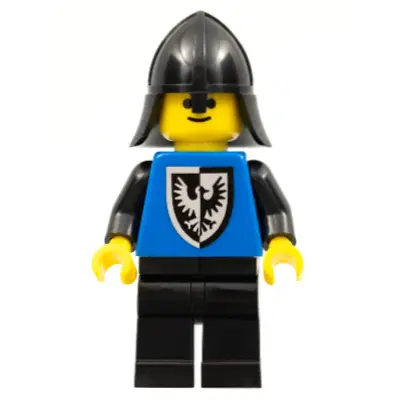  Black Falcon - Black Legs, Black Neck-Protector, Shield Bottom Round (Reissue)