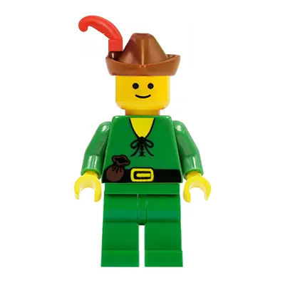  Forestman - Pouch, Reddish Brown Hat, Red Feather (Reissue)