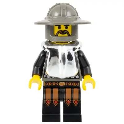  Knights Kingdom I - Helmet and Chrome Silver Armor