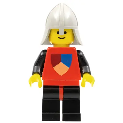  Classic - Knights Tournament Knight Red, Black Legs with Red Hips