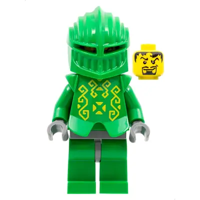  Knights Kingdom II - Rascus with Armor, Plain Torso