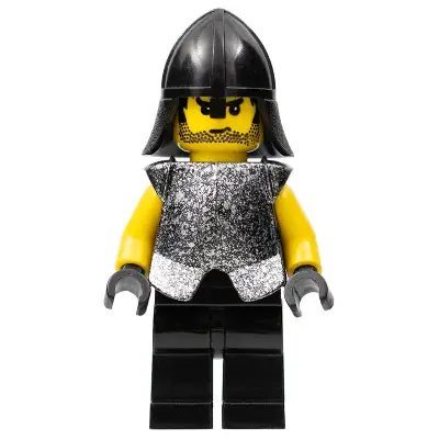  Knights Kingdom II - Rogue Knight 5 (Black Legs, Speckle Breastplate, Black Neck-Protector)