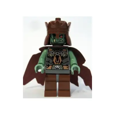  Fantasy Era - Troll King with Reddish Brown Crown