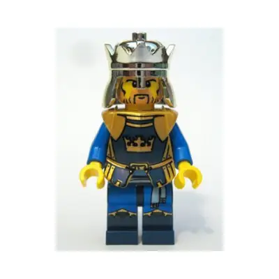  Fantasy Era - Crown King, No Cape, Printed Legs