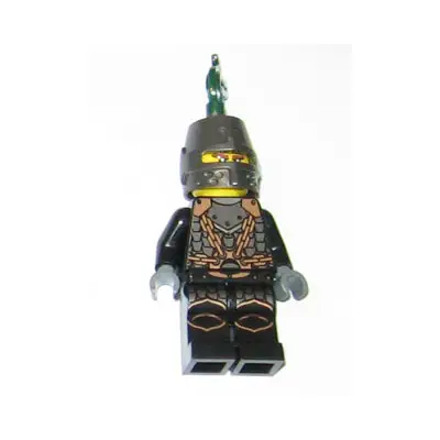  Kingdoms - Dragon Knight Scale Mail with Chains, Helmet Closed, Bared Teeth