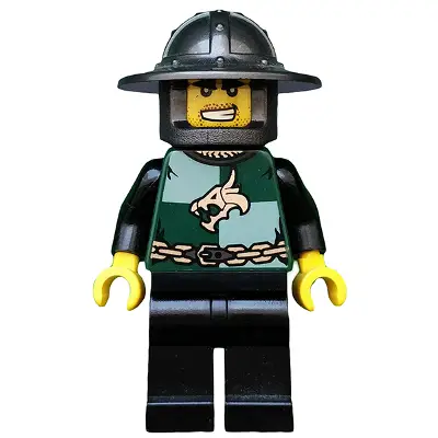  Kingdoms - Dragon Knight Quarters, Helmet with Broad Brim, Bared Teeth