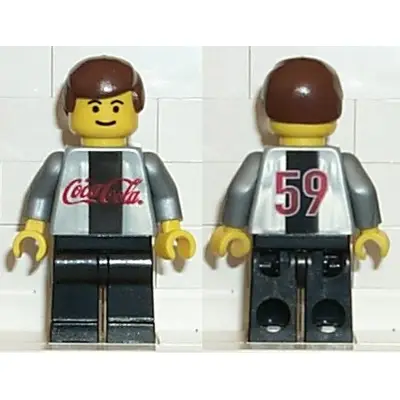  Soccer Player Coca-Cola Secret Player B - Silver