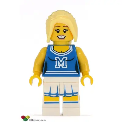  Cheerleader, Series 1 (Minifigure Only without Stand and Accessories)