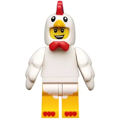  Chicken Suit Guy, Series 9 (Minifigure Only without Stand and Accessories)