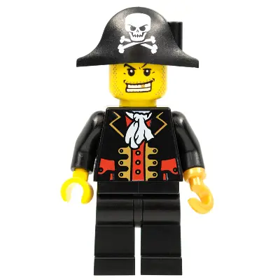 Pirate Captain, Black Vest