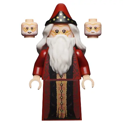 Headmaster Albus Dumbledore, Harry Potter, Series 2 (Minifigure Only without Stand and Accessories)