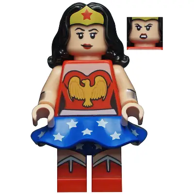  Wonder Woman, DC Super Heroes (Minifigure Only without Stand and Accessories)