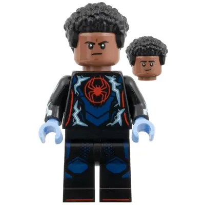  Miles Morales / Spider-Man, Spider-Man Across the Spider-Verse (Minifigure Only without Stand and Accessories)