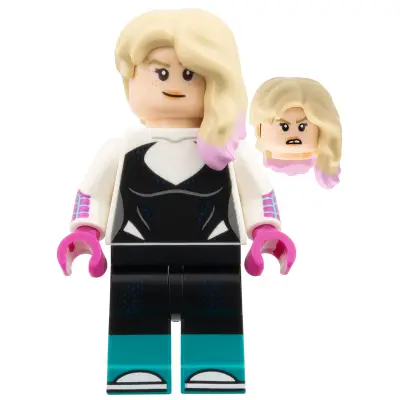 Gwen Stacy / Spider Gwen, Spider-Man Across the Spider-Verse (Minifigure Only without Stand and Accessories)