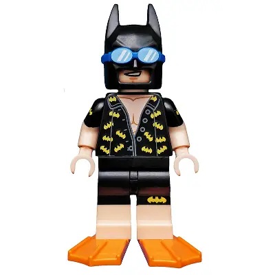  Vacation Batman, The LEGO Batman Movie, Series 1 (Minifigure Only without Stand and Accessories)
