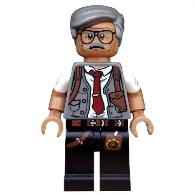  Commissioner Gordon, The LEGO Batman Movie, Series 1 (Minifigure Only without Stand and Accessories)