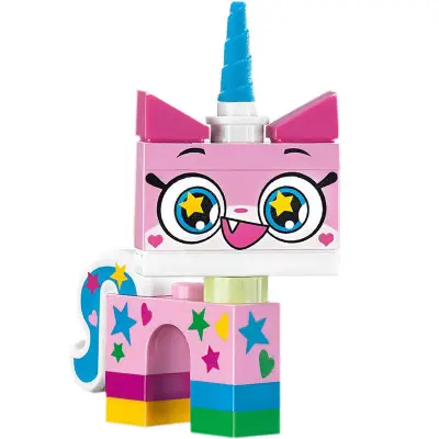 Rainbow Unikitty, Unikitty!, Series 1 (Character Only without Stand)