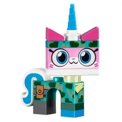  Camouflage Unikitty, Unikitty!, Series 1 (Character Only without Stand)