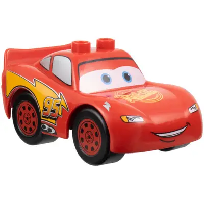  Duplo Lightning McQueen - Rust-eze Hood, Smooth Tires
