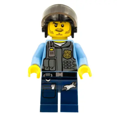 Police - LEGO City Undercover Elite Police Officer 6