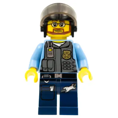  Police - LEGO City Undercover Elite Police Officer 7