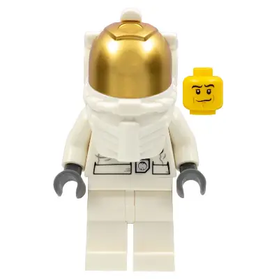  Astronaut, White Legs, Underwater Helmet, Visor